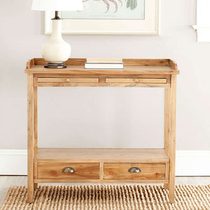 Safavieh - Peter Console - Oak - AMH6571A veiw 2