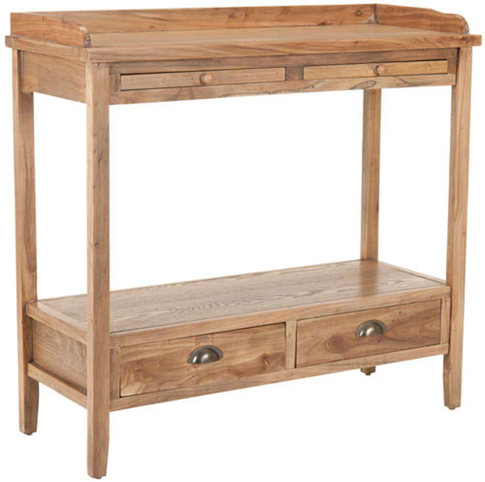 Safavieh - Peter Console - Oak - AMH6571A veiw 3