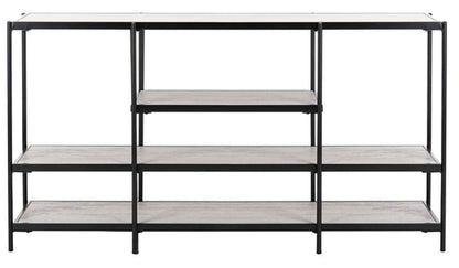 Safavieh - Petra 3 Tier Console Table - Beige - Black - CNS6204A veiw 1