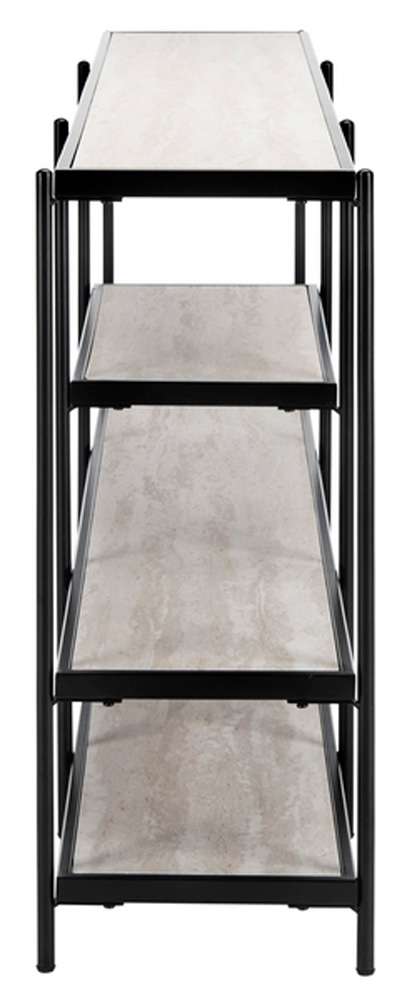 Safavieh - Petra 3 Tier Console Table - Beige - Black - CNS6204A veiw 4