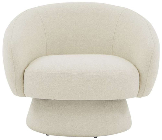 Safavieh - Couture - Petryna Boucle Accent Chair - Creme - SFV4822B veiw 1