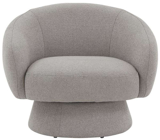Safavieh - Couture - Petryna Boucle Accent Chair - Grey - SFV4822C veiw 1