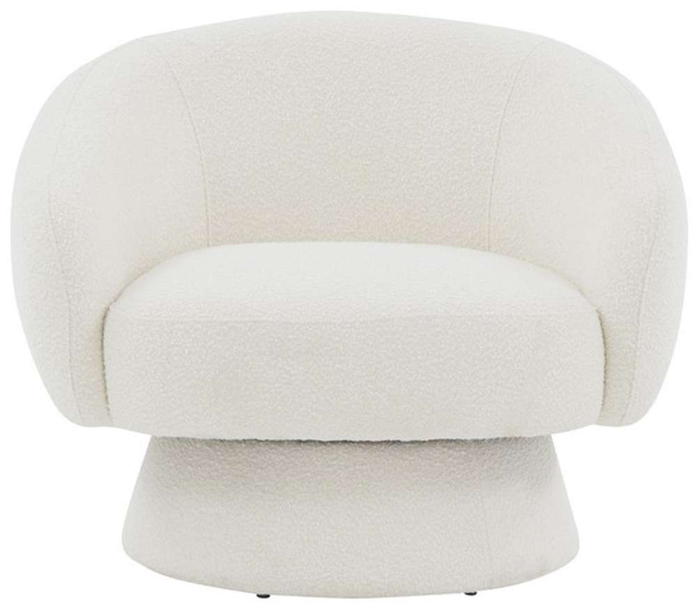 Safavieh - Couture - Petryna Boucle Accent Chair - Ivory - SFV4822A veiw 1