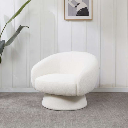 Safavieh - Couture - Petryna Boucle Accent Chair - Ivory - SFV4822A veiw 2