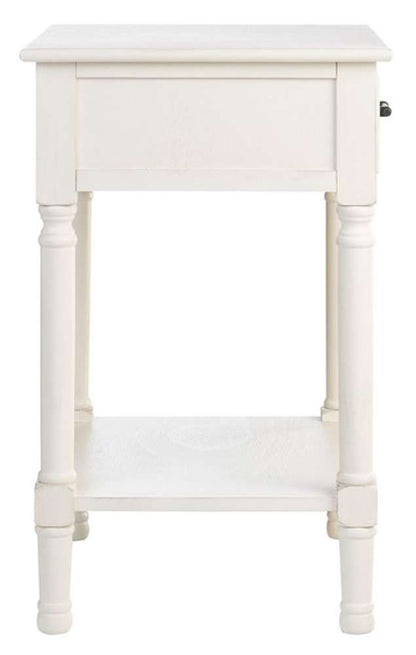 Safavieh - Peyton 1 Drawer Accent Table - Distressed White  - ACC5704A veiw 4