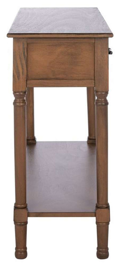 Safavieh - Peyton 2 Drawer Console Table - Brown - CNS5704C veiw 4