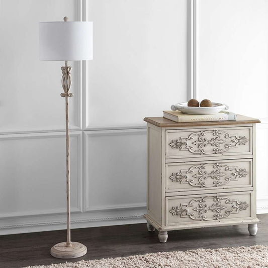 Safavieh - Philippa Floor Lamp - White Washed - FLL4049A veiw 2