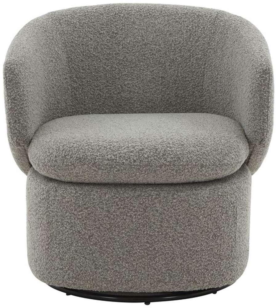 Safavieh - Couture - Phyllis Boucle Swivel Chair - Grey - SFV4816C veiw 1