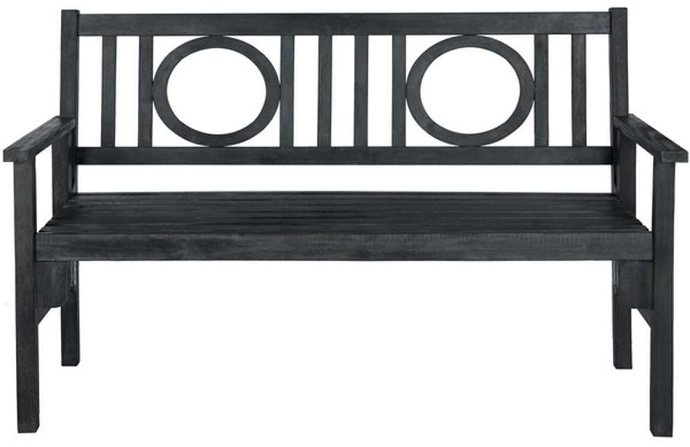 Safavieh - Piedmont Folding Bench - Dark Slate Gray - PAT6714K veiw 1