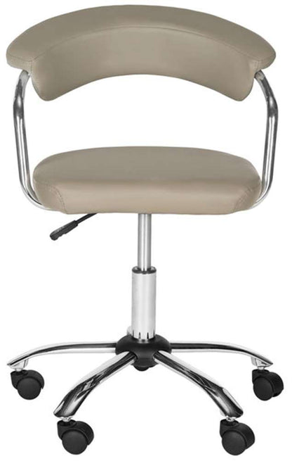 Safavieh - Pier Desk Chair - Grey - FOX8502C veiw 1