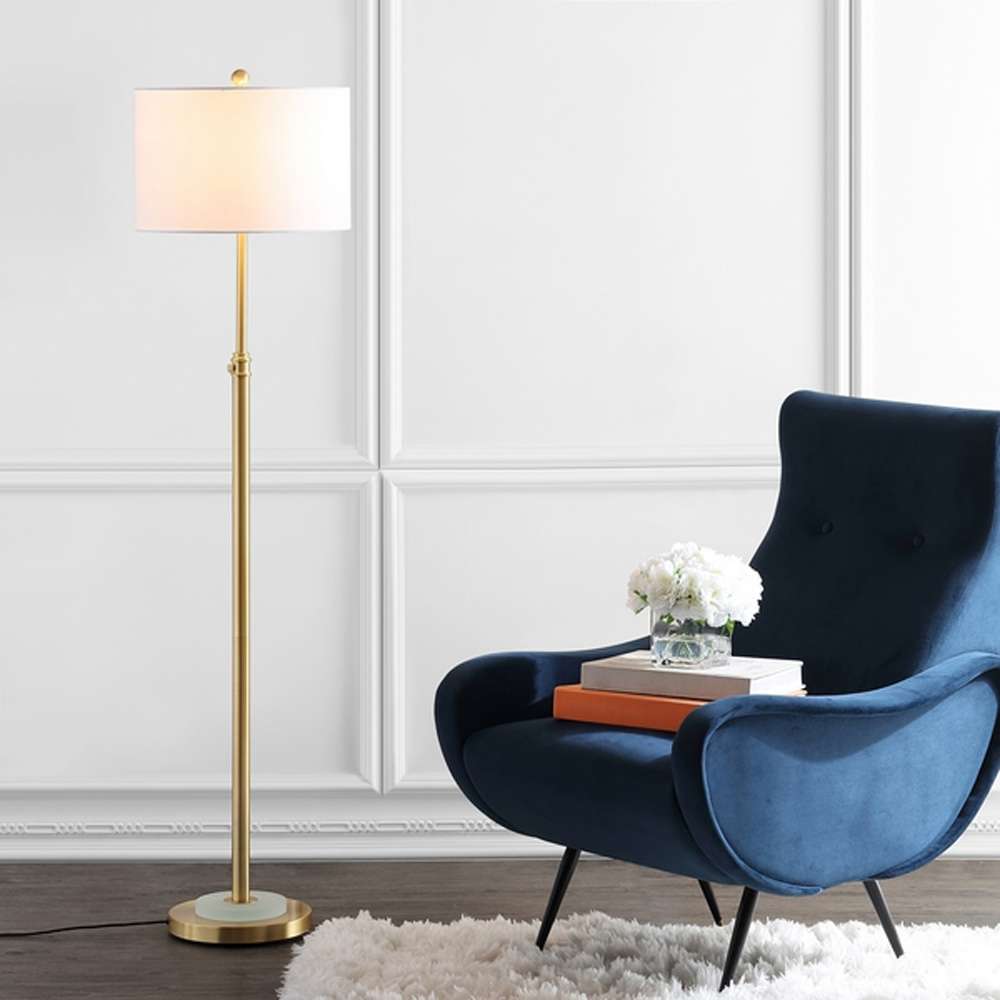 Safavieh - Pierson Floor Lamp - Brass - FLL4051A veiw 2