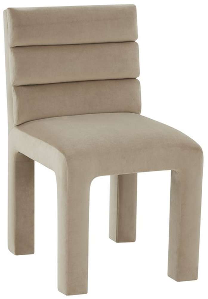 Safavieh - Couture - Pietro Tufted Dining Chiar - Light Brown - SFV5081C veiw 3