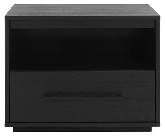 Safavieh - Couture - Poesy 1 Drawer Nightstand - Black - SFV7200C veiw 1