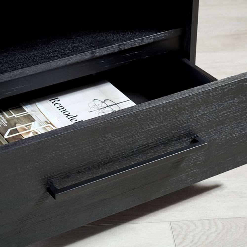 Safavieh - Couture - Poesy 1 Drawer Nightstand - Black - SFV7200C veiw 2