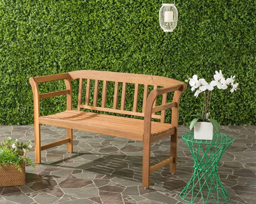 Safavieh - Porterville 2 Seat Bench - Natural - PAT6742A veiw 2