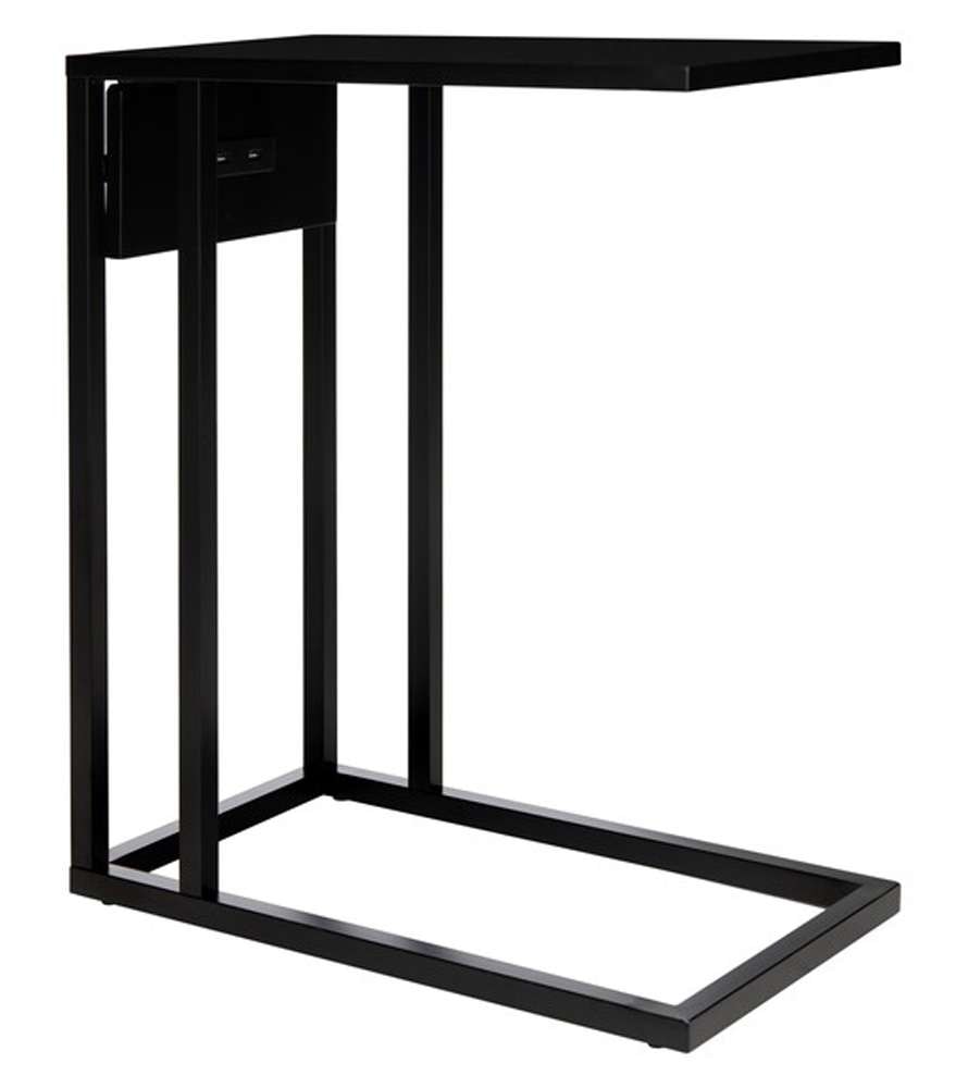 Safavieh - Portland Usb Side Table - Black - ACC8003A veiw 4