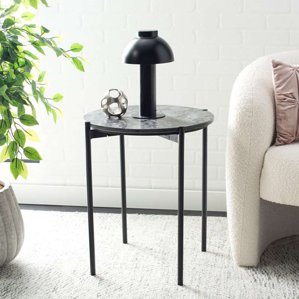 Safavieh - Pratt Round Side Table - Black - ACC9001A veiw 2