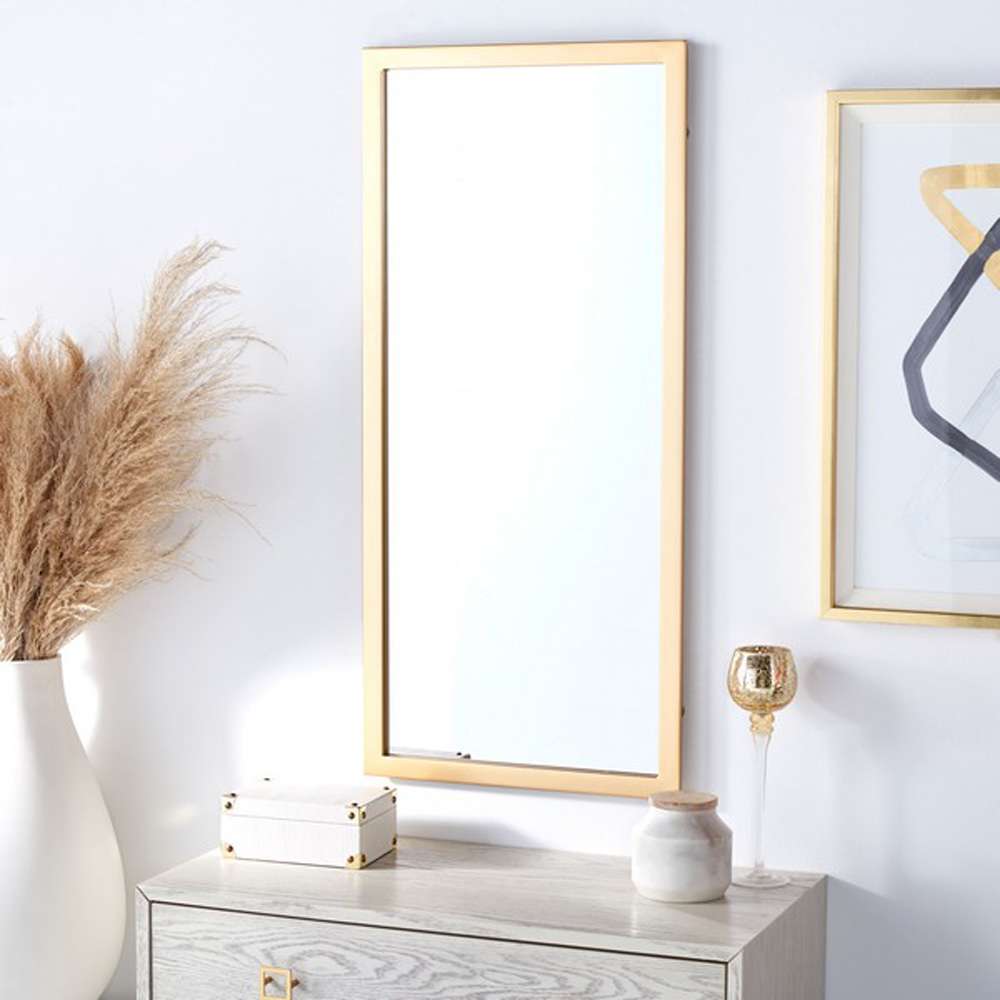 Safavieh - Pravina 18in Mirror - Brass - MRR2005A veiw 2