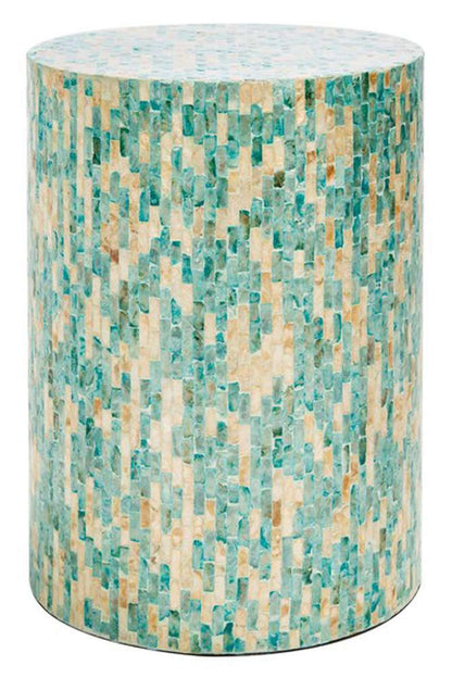Safavieh - Presley Rnd Accent Table / Blu & Gld - Blue - Gold - ACC1801A veiw 1