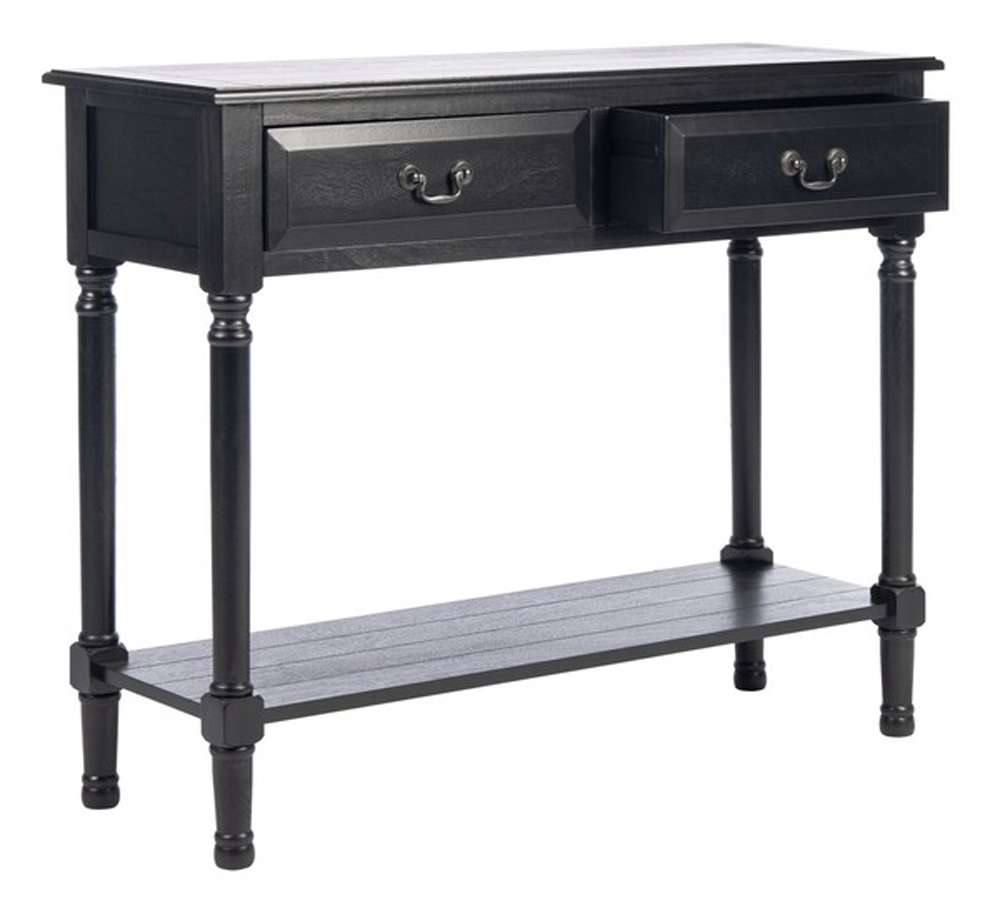 Safavieh - Primrose 2 Dwr Console Table - Black - CNS5706B veiw 3