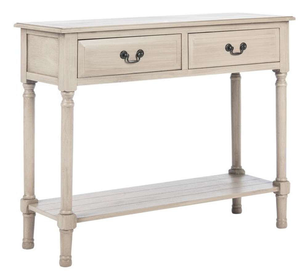 Safavieh - Primrose 2 Dwr Console Table - Greige - CNS5706D veiw 4