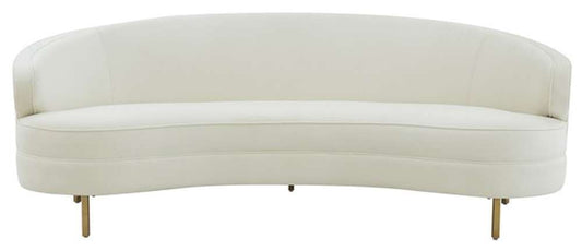 Safavieh - Couture - Primrose Curved Sofa - Creme - Gold - SFV4715C veiw 1