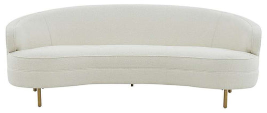 Safavieh - Couture - Primrose Curved Sofa - Ivory - Gold - SFV4715E veiw 1