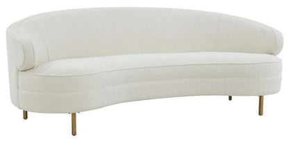 Safavieh - Couture - Primrose Curved Sofa - Ivory - Gold - SFV4715E veiw 3
