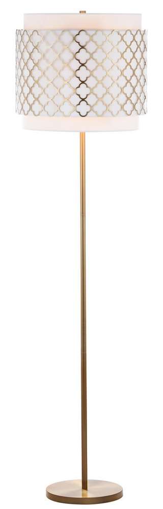 Safavieh - Priscilla Floor Lamp - Gold Leaf - LIT4415A veiw 1