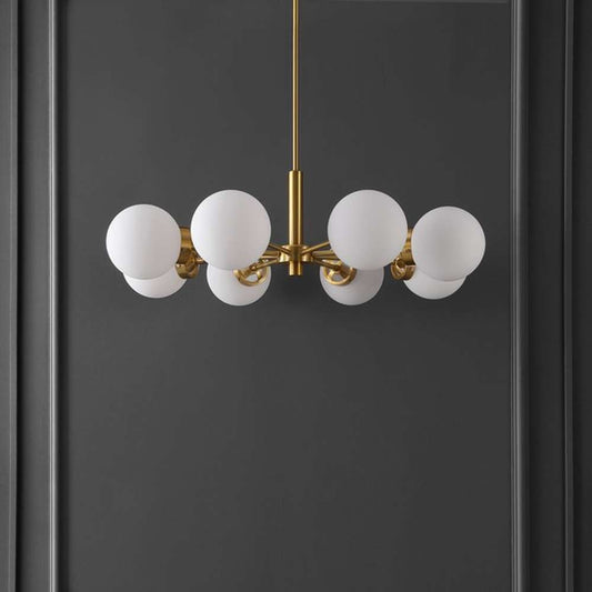 Safavieh - Prosie 8Lt 32in Chandelier - Gold - CHA4062A veiw 1