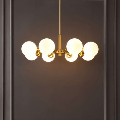 Safavieh - Prosie 8Lt 32in Chandelier - Gold - CHA4062A veiw 3
