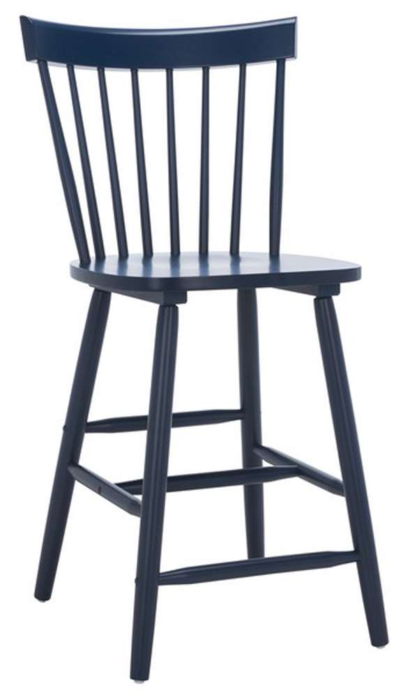 Safavieh - Providence Counter Stool - Navy  (Set of 2) - BST8505E-SET2 veiw 3