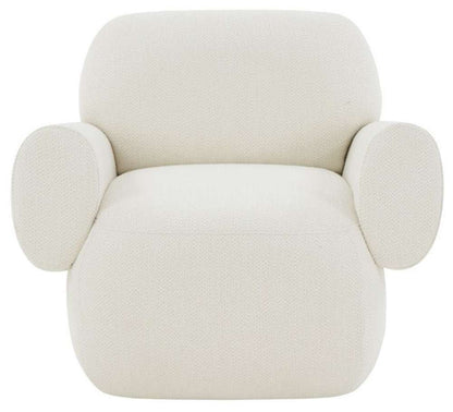 Safavieh - Couture - Pryce Upholstered Accent Chair - Ivory - SFV5096A veiw 1