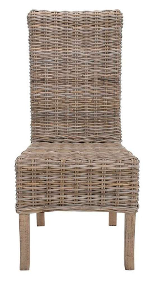 Safavieh - Quaker Side Chair - Natural Unfinished - Rustic Gr  (Set of 2) - FOX6521A-SET2 veiw 1