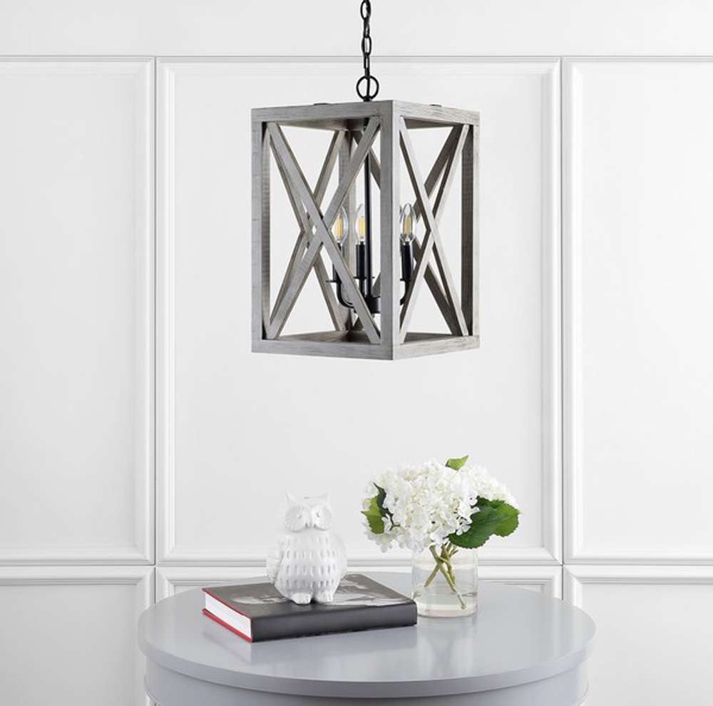 Safavieh - Rabea 3Lt 12.25 Inch Pendant - Black - PND4097A veiw 1
