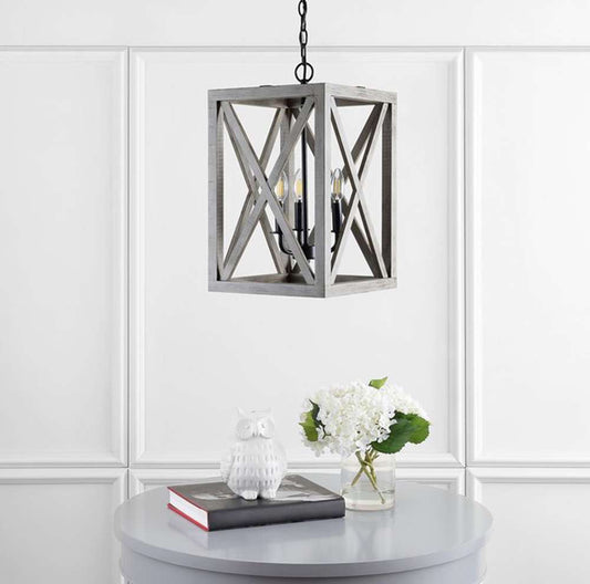 Safavieh - Rabea 3Lt 12.25 Inch Pendant - Black - PND4097A veiw 1