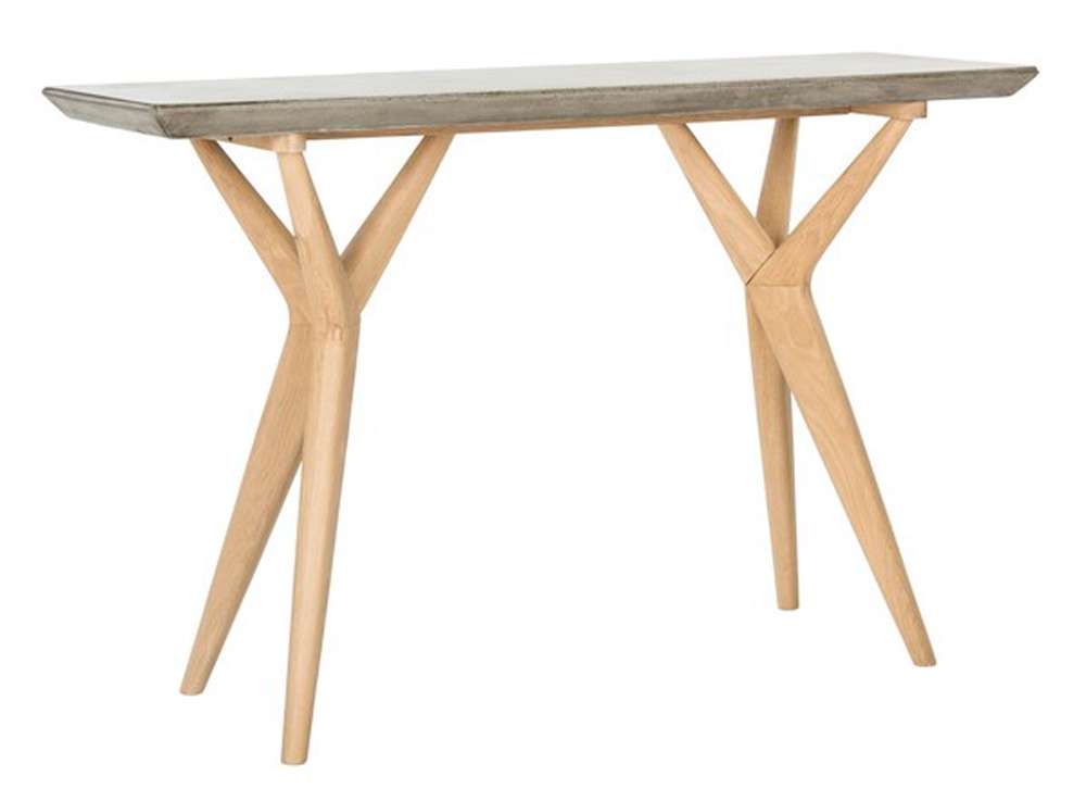 Safavieh - Ragna In/Outdoor Console - Dark Grey - VNN1019A veiw 3