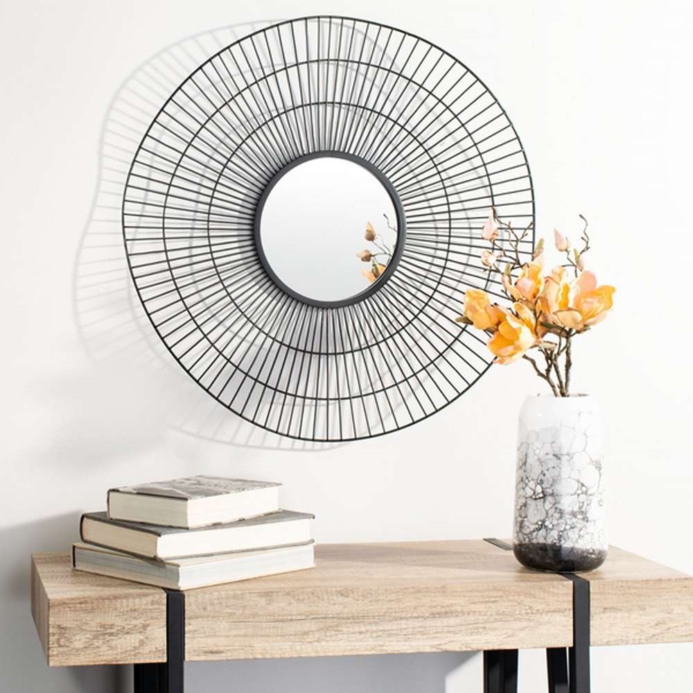 Safavieh - Rainey Mirror - Black - MRR1022A veiw 3