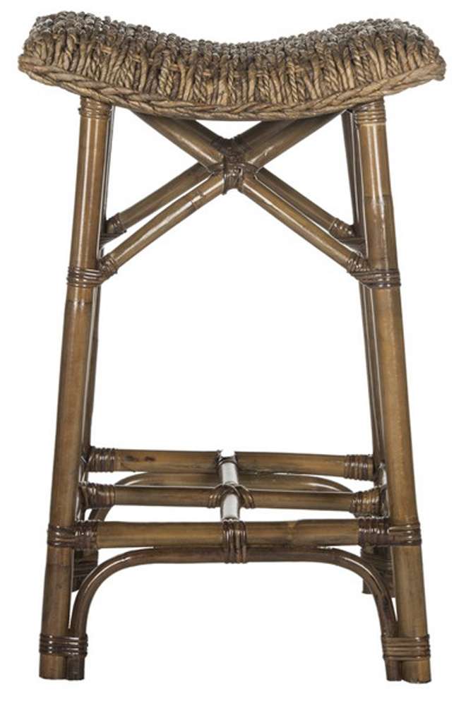 Safavieh - Ramiro Stool - Brown - SEA7011A veiw 1