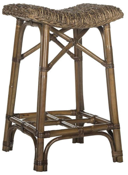 Safavieh - Ramiro Stool - Brown - SEA7011A veiw 3