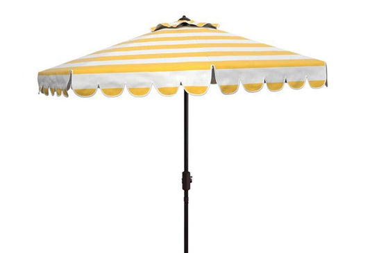 Safavieh - Ramona 9Ft Crank Umbrella - Orange - PAT8011O veiw 1