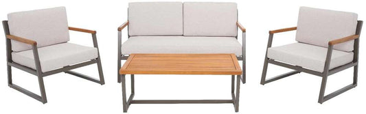 Safavieh - Randolph 4 Pc Living Set - Grey - Light Grey - PAT7730B veiw 1