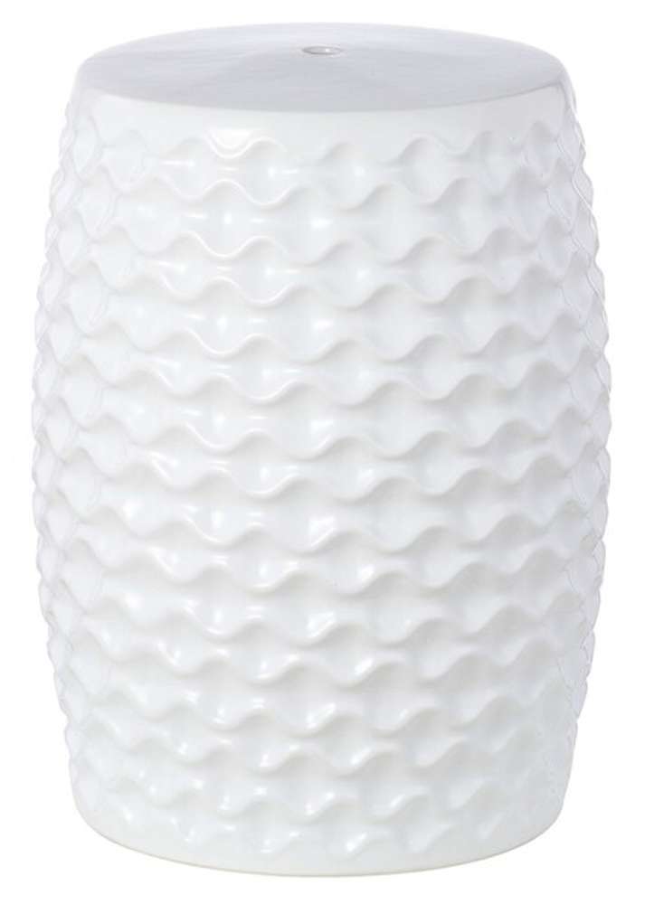 Safavieh - Randon Garden Stool - White - ACS4579A veiw 1