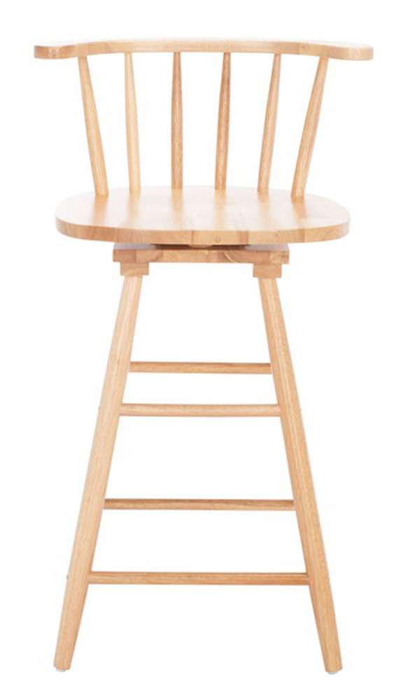 Safavieh - Ray Swivel Counter Stool - Natural - BST1402D veiw 1