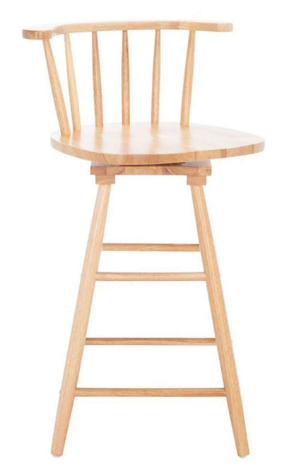 Safavieh - Ray Swivel Counter Stool - Natural - BST1402D veiw 3