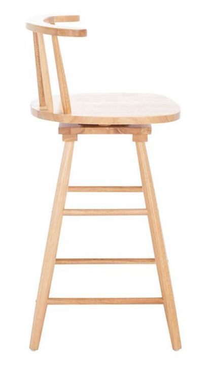 Safavieh - Ray Swivel Counter Stool - Natural - BST1402D veiw 4