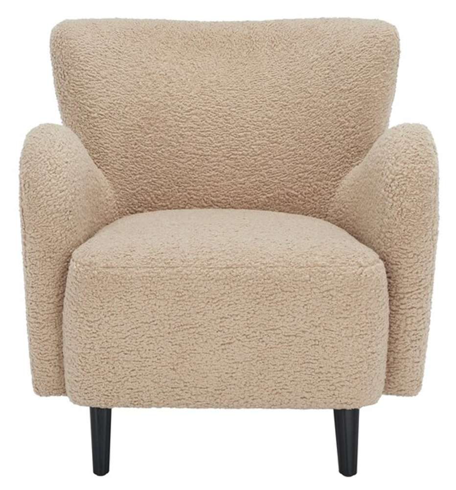 Safavieh - Couture - Rayanne Modern Wingback Chair - Light Brown - SFV5020B veiw 1