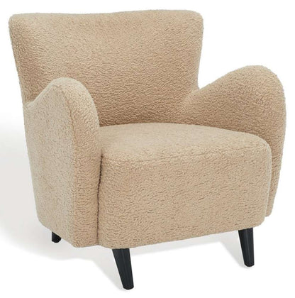Safavieh - Couture - Rayanne Modern Wingback Chair - Light Brown - SFV5020B veiw 4