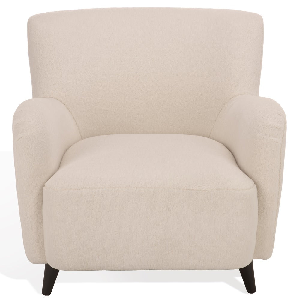 Safavieh - Rayanne Teddy Large Modern Wingback Chair / Ivory - SFV4610A view 1