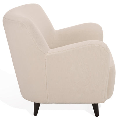 Safavieh - Rayanne Teddy Large Modern Wingback Chair / Ivory - SFV4610A view 4